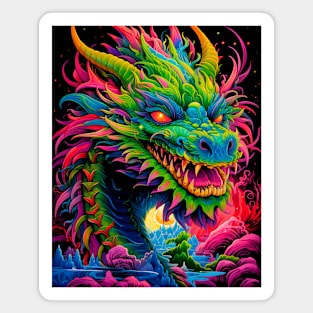 Asian Dragon 03 Magnet